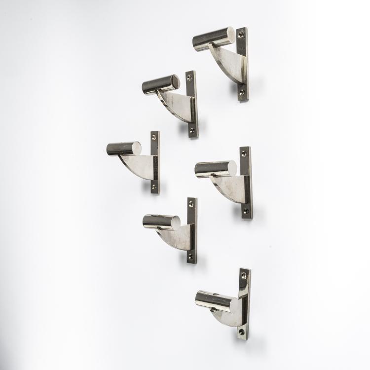 Hauptbild zu Objekt, Sechs Kleiderhaken, 1989, Andr&eacute;e Putman, Ecart international, Paris, 157B 537