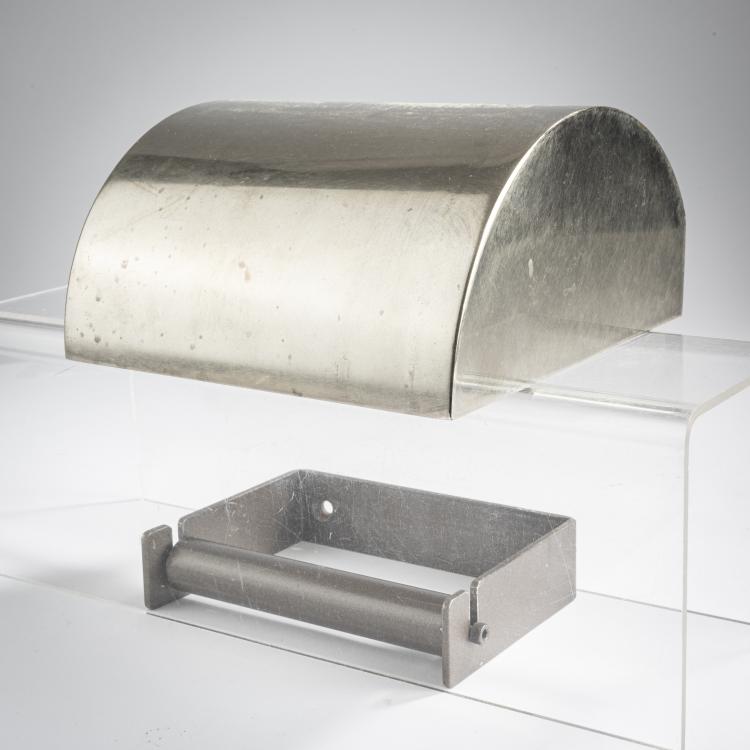 Bild 1 zu Objekt, Zwei Toilettenpapier-Halterungen, 1989, Andr&eacute;e Putman, &Eacute;cart International, Paris, 157B 539