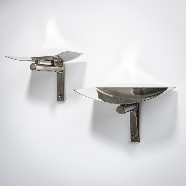 Hauptbild zu Objekt, 2 soap dishes for wall mounting, 1989, Andr&eacute;e Putman, &Eacute;cart International, Paris, 157B 540