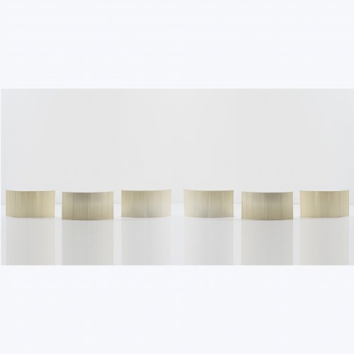 6 'Comodin rectangular' wall lights, 1994