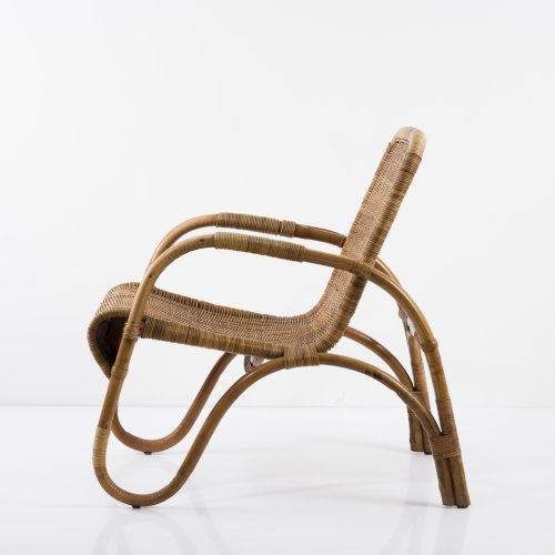 Wicker armchair, 1930s