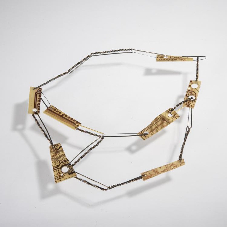 Hauptbild zu Objekt, 'Circuiti' necklace, 2010, Annamaria Zanella, 157D 1017