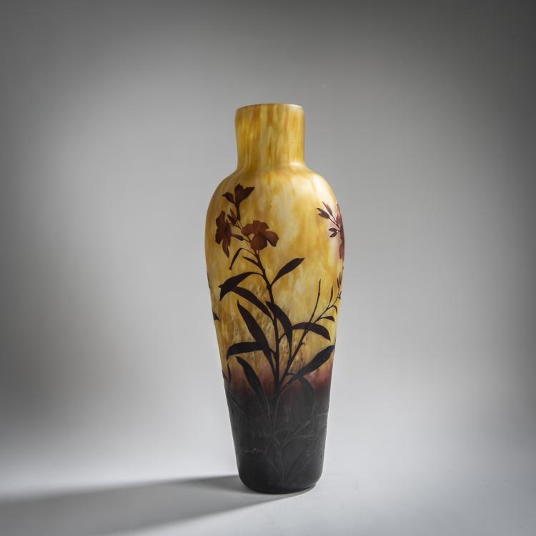 Bild 2 zu Objekt, Vase 'Laurier rose', 1910-12, Antonin Daum, Daum Fr&egrave;res, Nancy, 156D 671