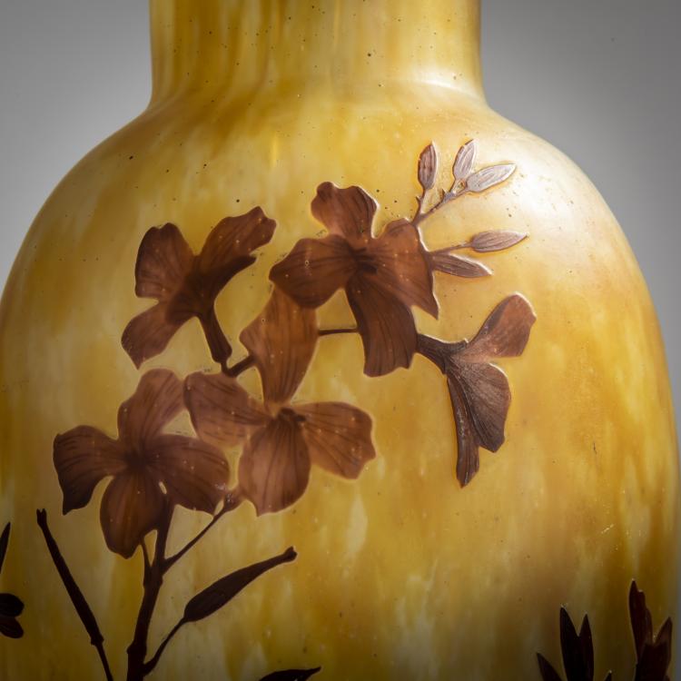 Bild 3 zu Objekt, Vase 'Laurier rose', 1910-12, Antonin Daum, Daum Fr&egrave;res, Nancy, 156D 671