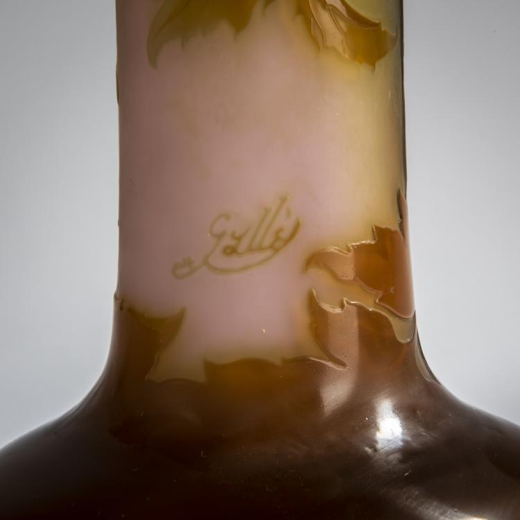 Bild 3 zu Objekt, Vase 'Berce des pr&eacute;s', 1905-08, Emile Gall&eacute;, Gall&eacute;, &Eacute;tablissements, Nancy, 156D 682