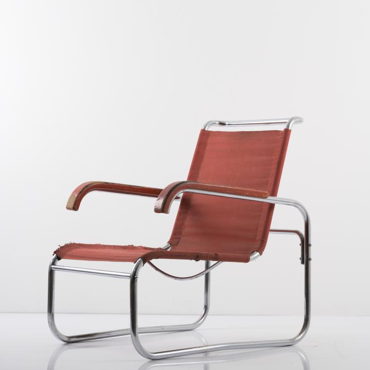 Bild 5 zu Objekt, Armlehnsessel 'B 35', um 1928/29, Marcel Breuer, Thonet, Frankenberg, 157A 3