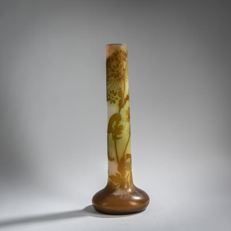 Hauptbild zu Objekt, Vase 'Berce des pr&eacute;s', 1905-08, Emile Gall&eacute;, Gall&eacute;, &Eacute;tablissements, Nancy, 156D 683