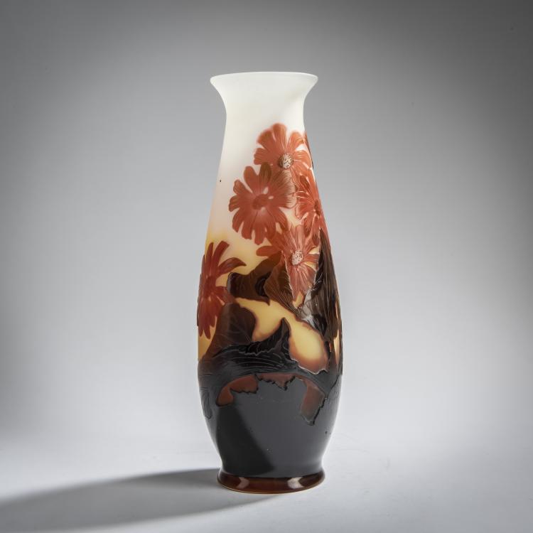 Bild 2 zu Objekt, 'Cin&eacute;raires' vase, 1925-36, Emile Gall&eacute;, Gall&eacute;, &Eacute;tablissements, Nancy, 156D 697