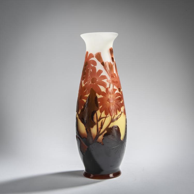 Bild 3 zu Objekt, 'Cin&eacute;raires' vase, 1925-36, Emile Gall&eacute;, Gall&eacute;, &Eacute;tablissements, Nancy, 156D 697