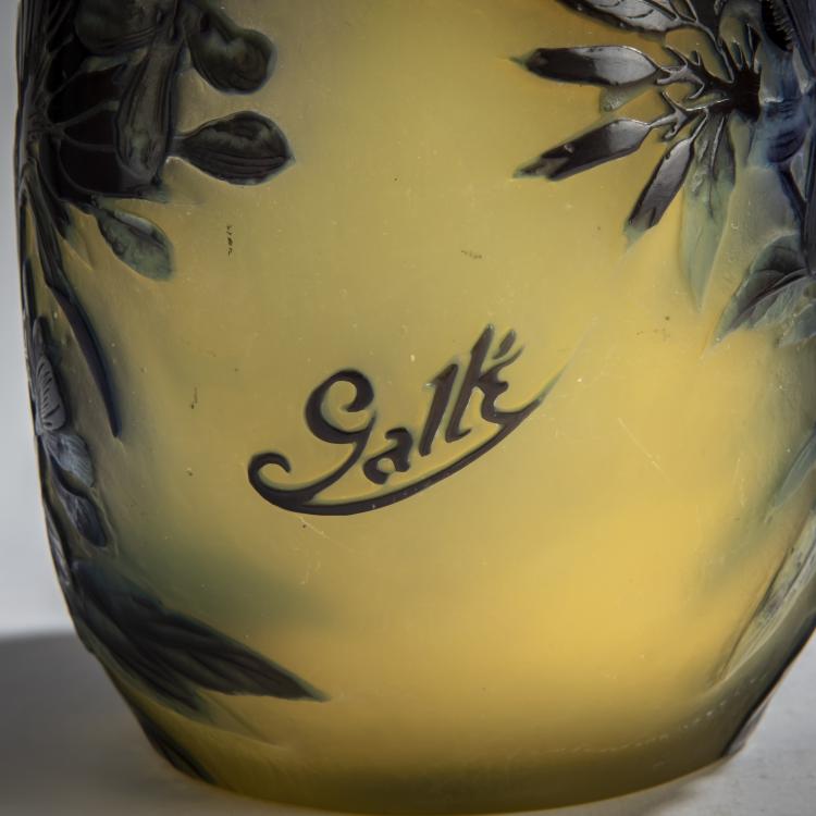 Bild 3 zu Objekt, 'Laurier rose' vase, 1925-36, Emile Gall&eacute;, Gall&eacute;, &Eacute;tablissements, Nancy, 156D 698