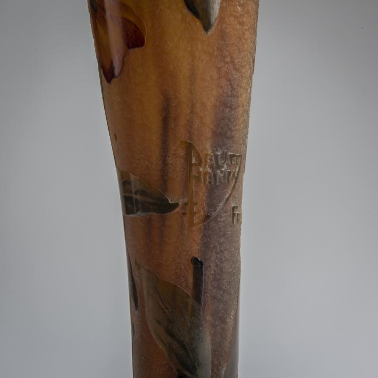 Bild 3 zu Objekt, 'Cognassier du Japon' vase, c. 1910, Antonin Daum, Daum Fr&egrave;res, Nancy, 156D 673