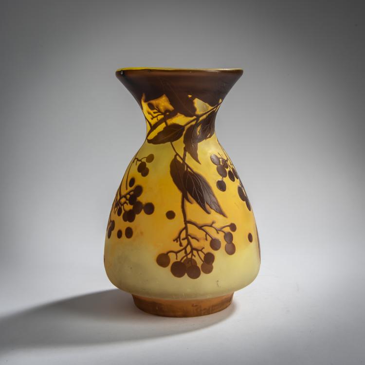Bild 2 zu Objekt, 'Vigne vierge' vase, 1908-20, Emile Gall&eacute;, Gall&eacute;, &Eacute;tablissements, Nancy, 156D 689