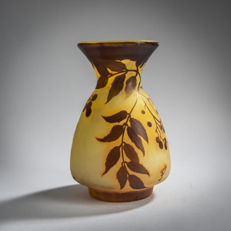 Bild 3 zu Objekt, 'Vigne vierge' vase, 1908-20, Emile Gall&eacute;, Gall&eacute;, &Eacute;tablissements, Nancy, 156D 689
