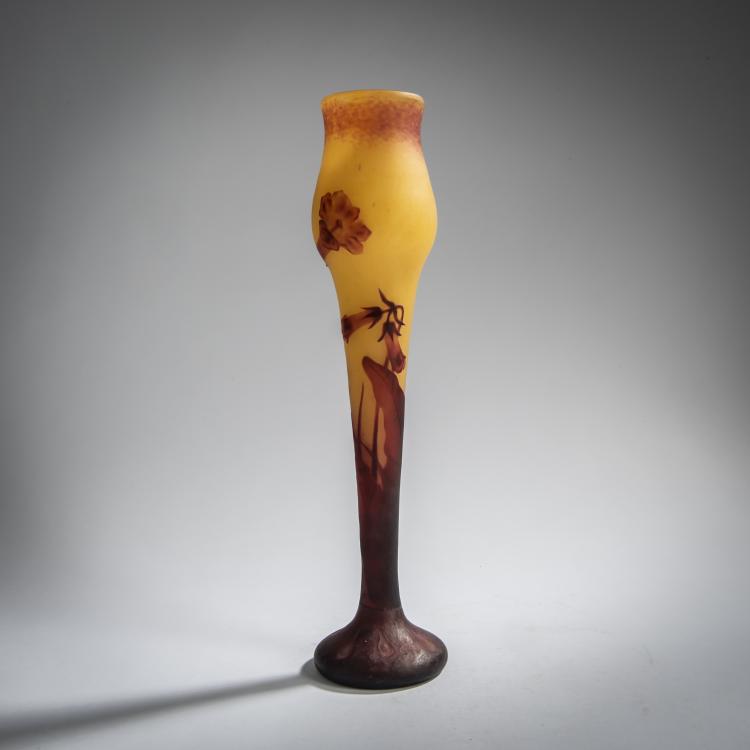 Bild 1 zu Objekt, Vase 'Bignones', um 1912, Antonin Daum, Daum Fr&egrave;res, Nancy, 156D 674