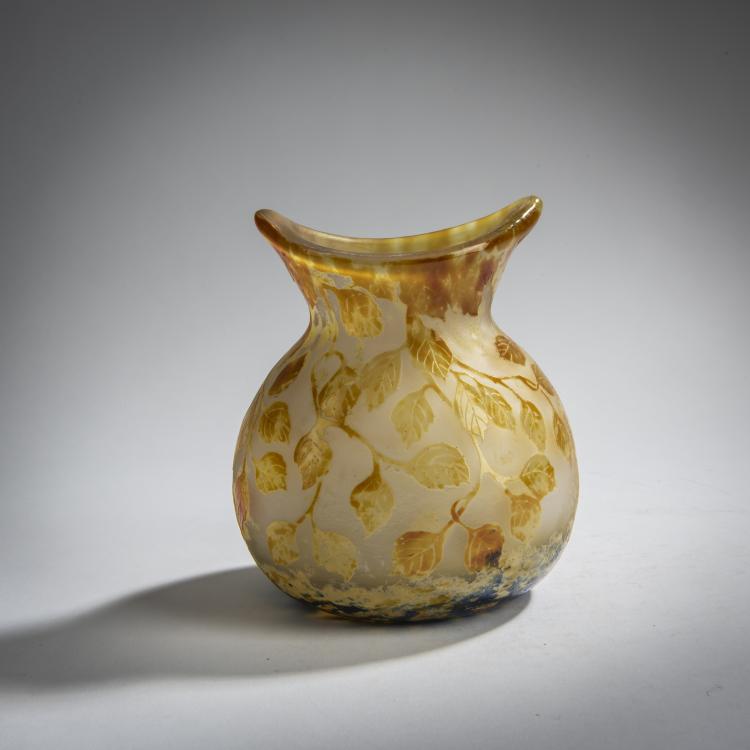 Bild 2 zu Objekt, Vase 'Feuilles d'Automne', um 1902, Antonin Daum, Daum Fr&egrave;res, Nancy, 156D 672