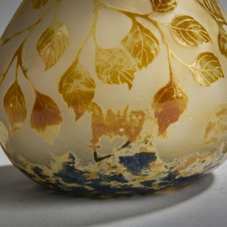 Bild 4 zu Objekt, Vase 'Feuilles d'Automne', um 1902, Antonin Daum, Daum Fr&egrave;res, Nancy, 156D 672