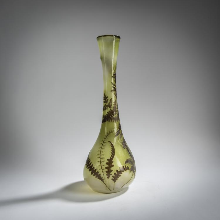 Bild 3 zu Objekt, 'Foug&egrave;res' vase, 1902-03, Emile Gall&eacute;, Gall&eacute;, &Eacute;mile, Nancy, 156D 677
