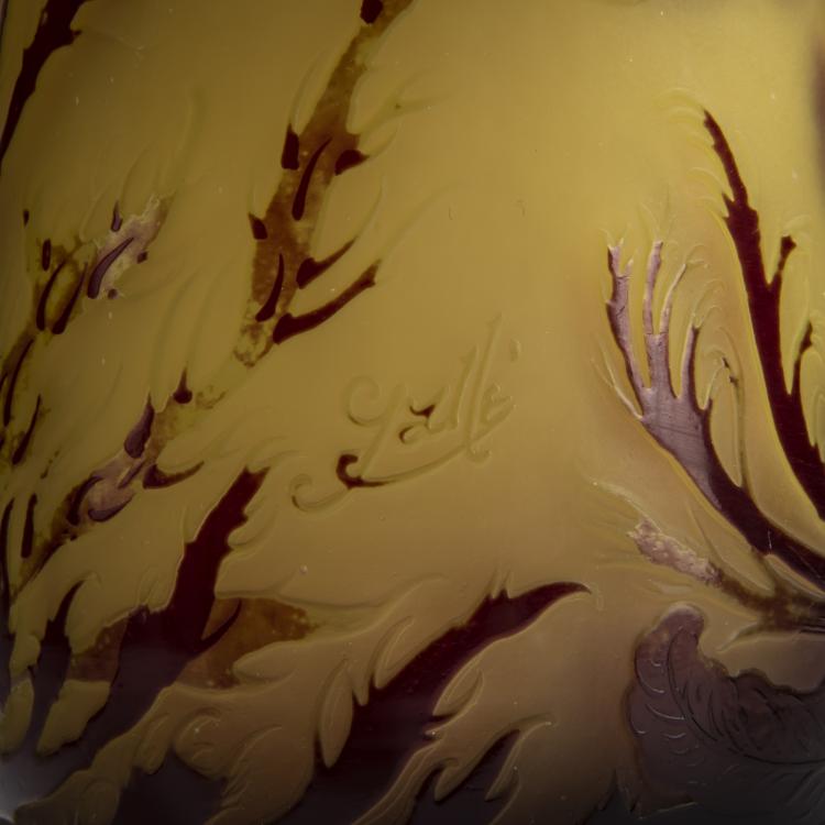 Bild 3 zu Objekt, Vase 'Algues', 1908-20, Emile Gall&eacute;, Gall&eacute;, &Eacute;tablissements, Nancy, 156D 690