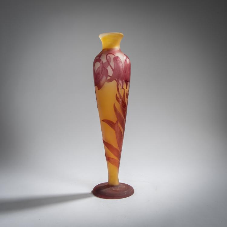 Bild 2 zu Objekt, 'Lys' vase, 1905-08, Emile Gall&eacute;, Gall&eacute;, &Eacute;tablissements, Nancy, 156D 685