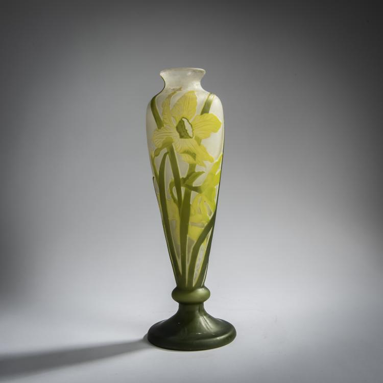 Hauptbild zu Objekt, Vase 'Narcisses', 1902-04, Emile Gall&eacute;, Gall&eacute;, &Eacute;mile, Nancy, 156D 680