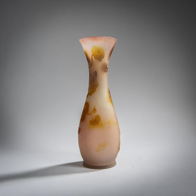 Bild 1 zu Objekt, 'Capucines' vase, 1908-20, Emile Gall&eacute;, Gall&eacute;, &Eacute;tablissements, Nancy, 156D 692