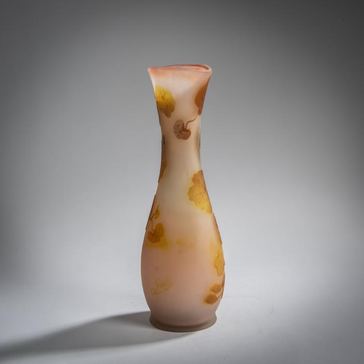 Bild 3 zu Objekt, 'Capucines' vase, 1908-20, Emile Gall&eacute;, Gall&eacute;, &Eacute;tablissements, Nancy, 156D 692