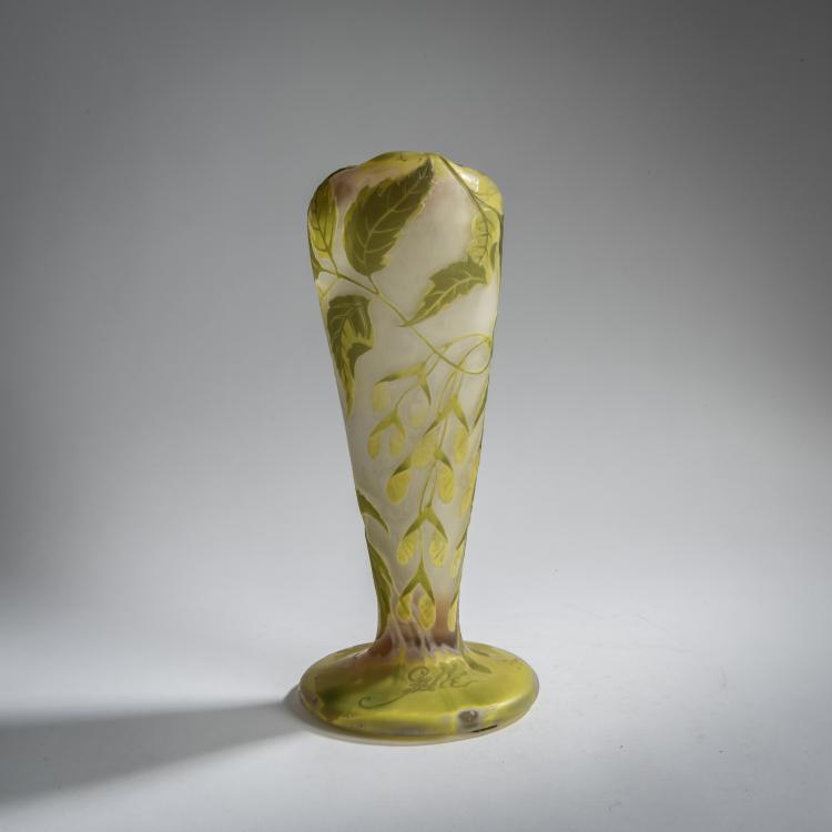 Bild 3 zu Objekt, Vase '&Eacute;rable &agrave; feuilles de fr&ecirc;ne', 1902-03, Emile Gall&eacute;, Gall&eacute;, &Eacute;mile, Nancy, 156D 678