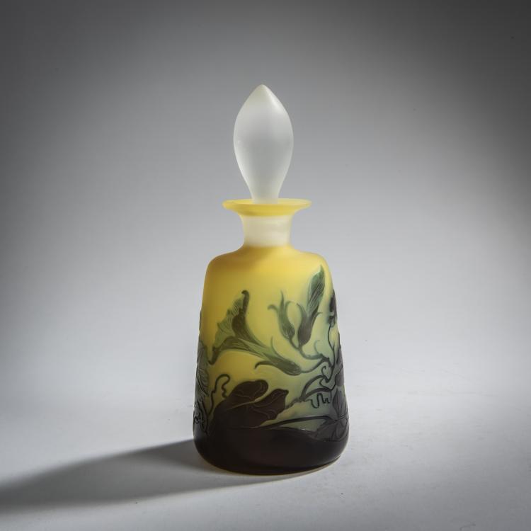 Hauptbild zu Objekt, 'Liserons' flacon, 1920-36, Emile Gall&eacute;, Gall&eacute;, &Eacute;tablissements, Nancy, 156D 695