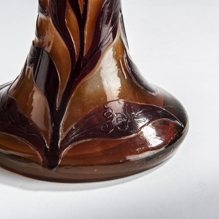 Bild 3 zu Objekt, 'Laurier rose' vase, c. 1902, Emile Gall&eacute;, Gall&eacute;, &Eacute;mile, Nancy, 156D 681