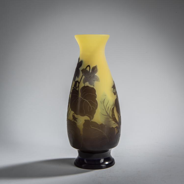 Bild 3 zu Objekt, 'Violettes' vase, 1920-36, Emile Gall&eacute;, Gall&eacute;, &Eacute;tablissements, Nancy, 156D 696