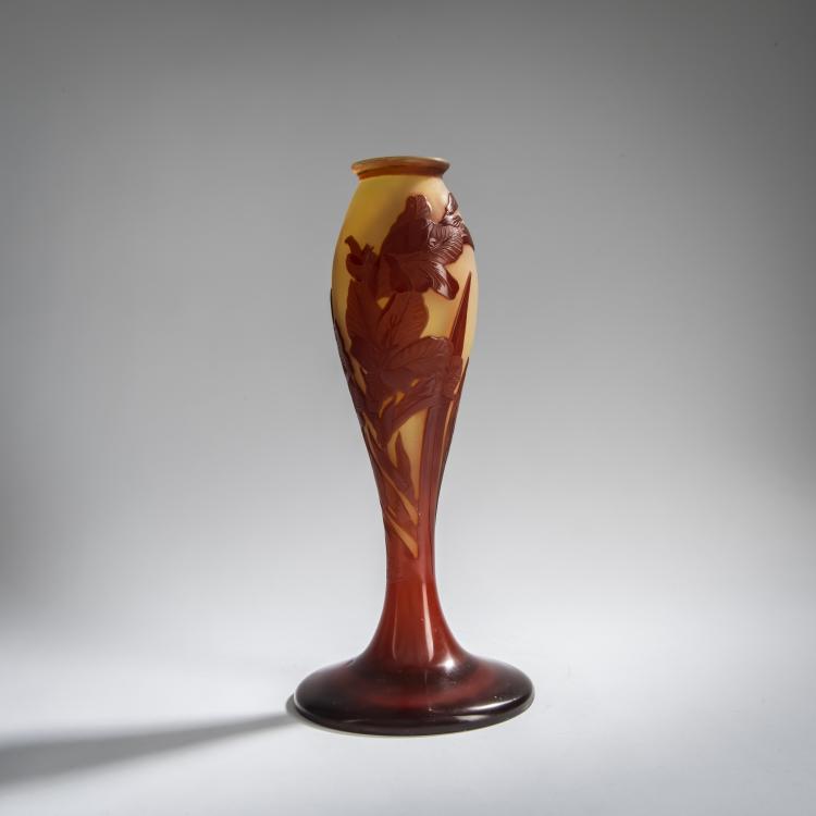 Hauptbild zu Objekt, 'Glaieuls' table light base, 1908-20, Emile Gall&eacute;, Gall&eacute;, &Eacute;tablissements, Nancy, 156D 693