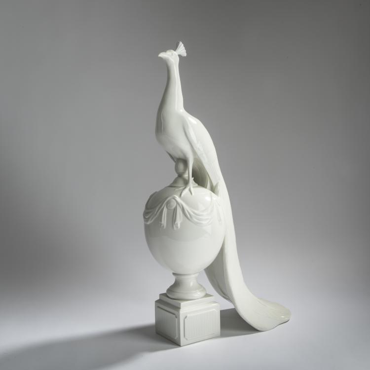 Hauptbild zu Objekt, Peacock, 19th century, Kopenhagen, KPM, 156D 782