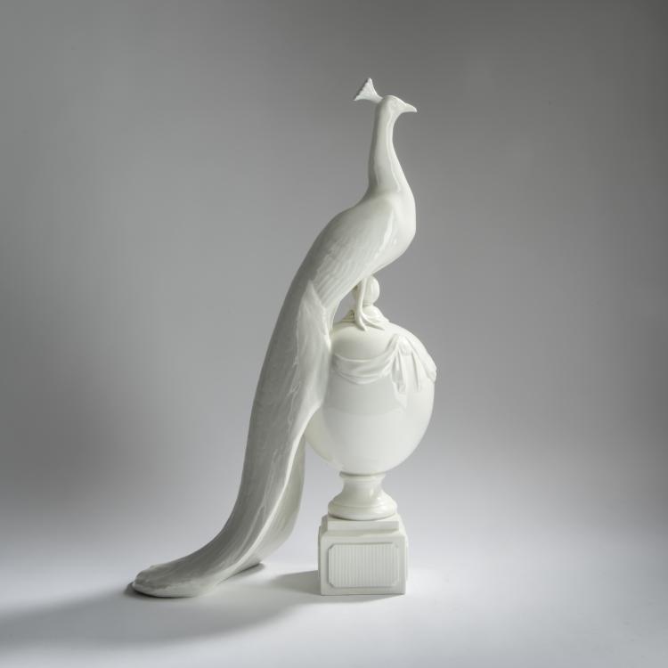 Bild 1 zu Objekt, Peacock, 19th century, Kopenhagen, KPM, 156D 782