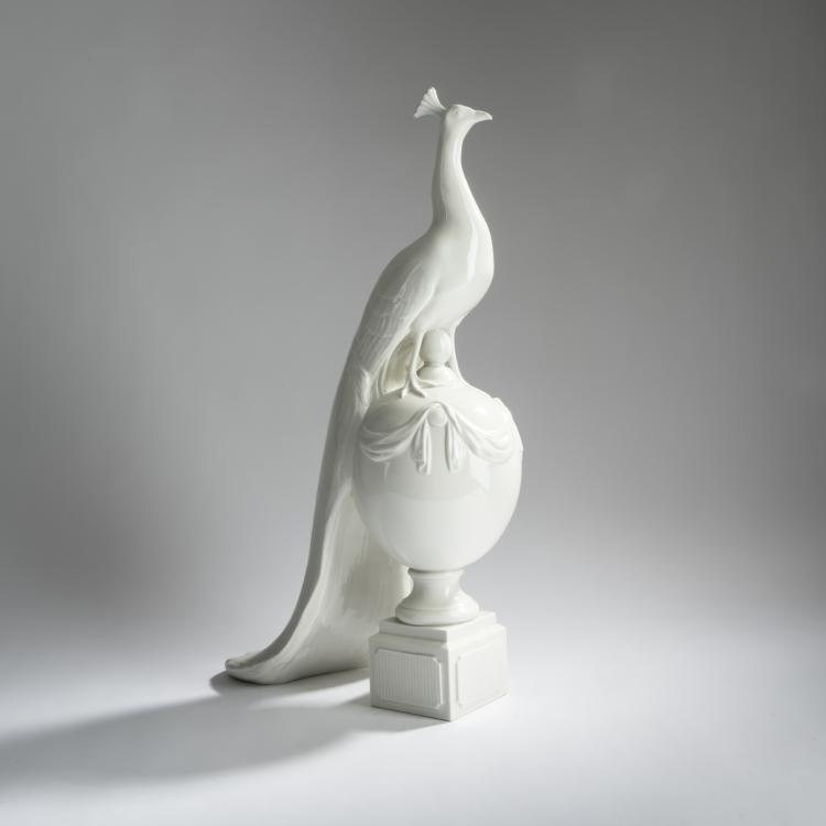 Bild 2 zu Objekt, Peacock, 19th century, Kopenhagen, KPM, 156D 782