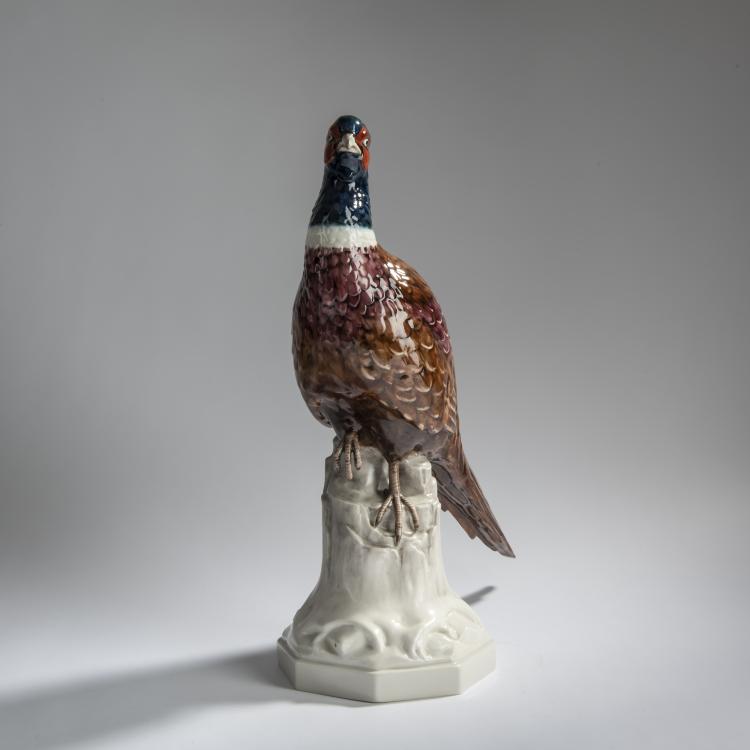 Bild 2 zu Objekt, 'Fasan', 1917, Edmund Sode, Schwarzburger Werkst&auml;tten f&uuml;r Porzellankunst, Unterwei&szlig;bach, 156D 770