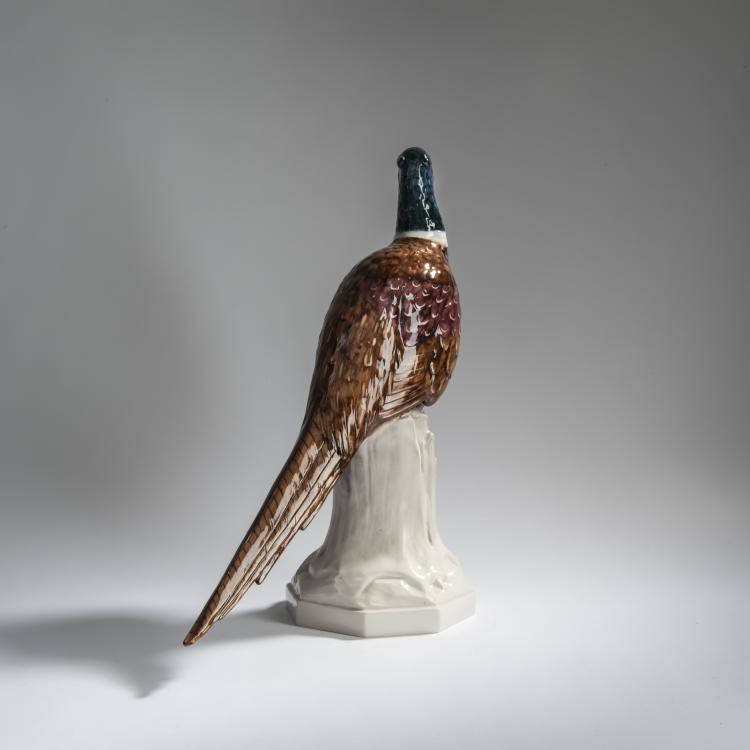 Bild 3 zu Objekt, 'Fasan', 1917, Edmund Sode, Schwarzburger Werkst&auml;tten f&uuml;r Porzellankunst, Unterwei&szlig;bach, 156D 770