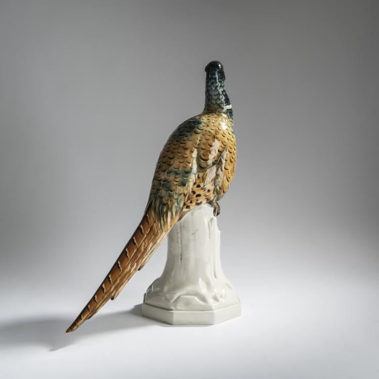 Bild 3 zu Objekt, 'Fasan', 1917, Edmund Sode, Schwarzburger Werkst&auml;tten f&uuml;r Porzellankunst, Unterwei&szlig;bach, 156D 771