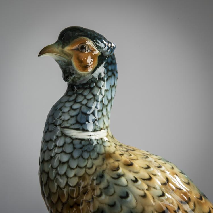 Bild 5 zu Objekt, 'Fasan', 1917, Edmund Sode, Schwarzburger Werkst&auml;tten f&uuml;r Porzellankunst, Unterwei&szlig;bach, 156D 771