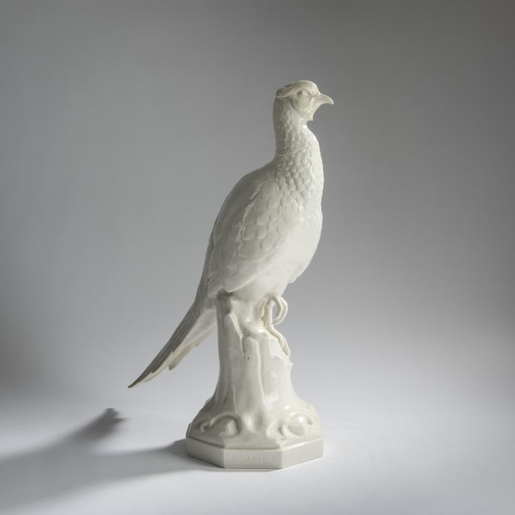 Bild 1 zu Objekt, 'Fasan', 1917, Edmund Sode, Schwarzburger Werkst&auml;tten f&uuml;r Porzellankunst, Unterwei&szlig;bach, 156D 772