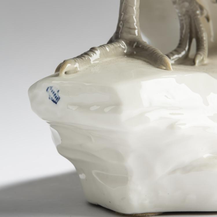 Bild 4 zu Objekt, 'Peacock', 1906, Theodor K&auml;rner, Nymphenburg, KPM, 156D 751