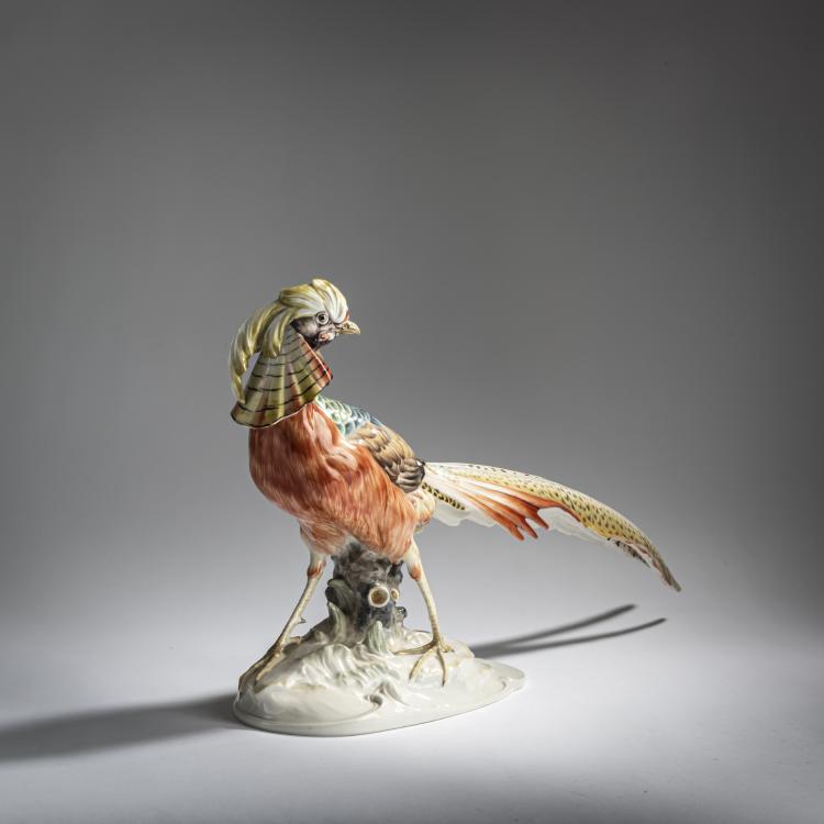 Bild 4 zu Objekt, 'Zierfasan', 1933, Karl Tutter, Hutschenreuther, Lorenz, Selb, 156D 713