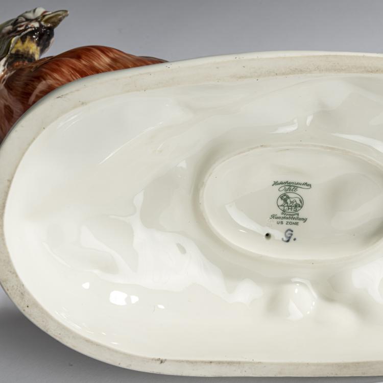 Bild 5 zu Objekt, 'Zierfasan', 1933, Karl Tutter, Hutschenreuther, Lorenz, Selb, 156D 713