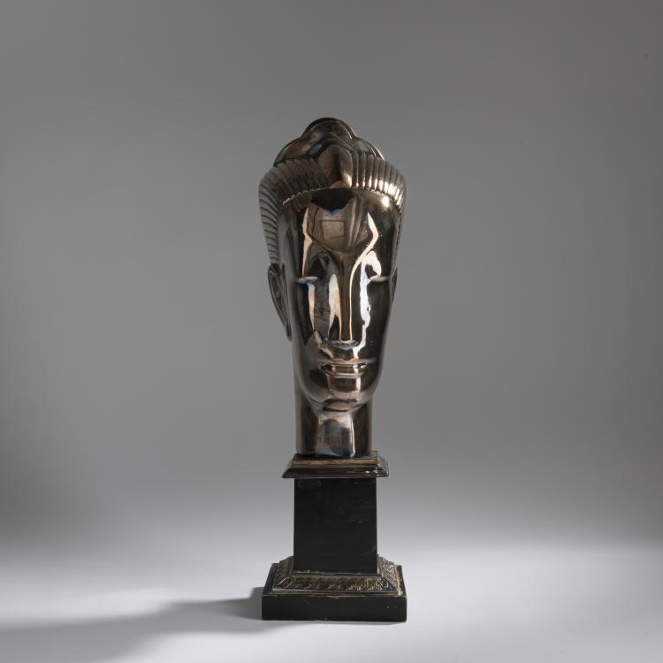 Bild 1 zu Objekt, Stylized woman's head, c. 1928, Adam Antes (prrobably), 156D 792