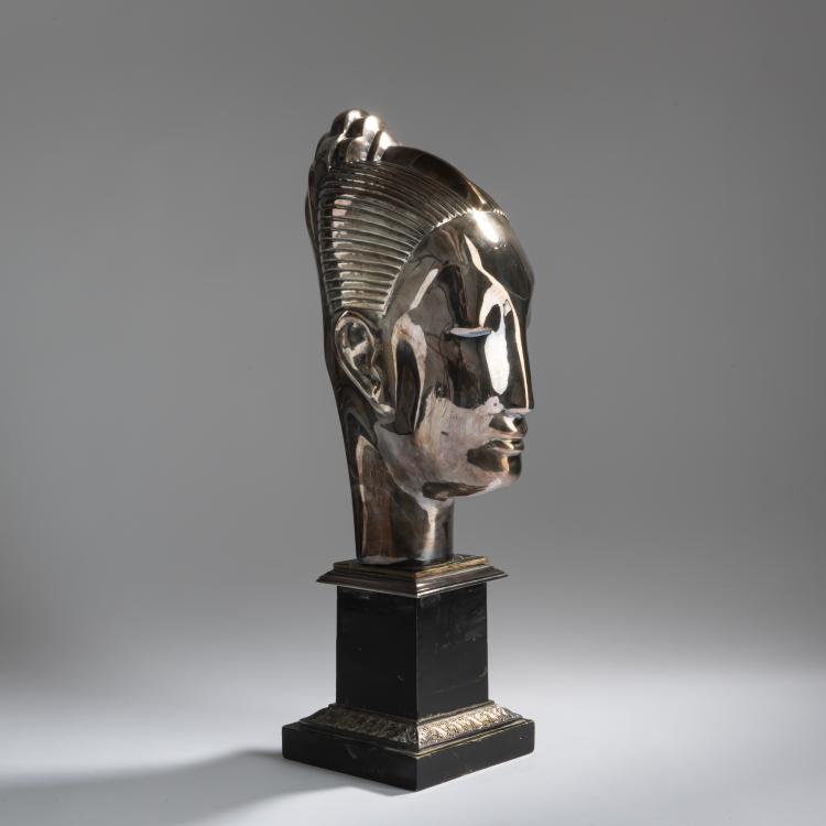 Bild 2 zu Objekt, Stylized woman's head, c. 1928, Adam Antes (prrobably), 156D 792