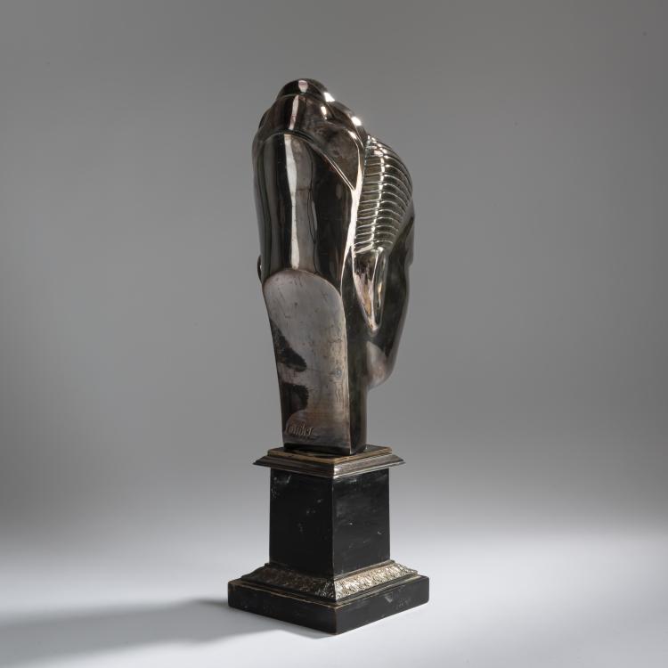 Bild 4 zu Objekt, Stylized woman's head, c. 1928, Adam Antes (prrobably), 156D 792