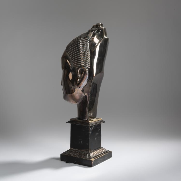 Bild 5 zu Objekt, Stylized woman's head, c. 1928, Adam Antes (prrobably), 156D 792