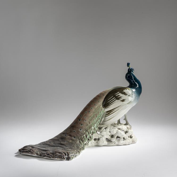 Bild 1 zu Objekt, 'House Peacock', 1911, Wilhelm Carl Robra, Berlin, KPM, 156D 706