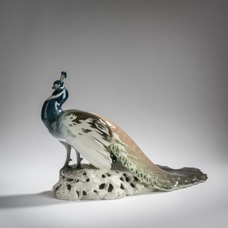 Bild 3 zu Objekt, 'House Peacock', 1911, Wilhelm Carl Robra, Berlin, KPM, 156D 706