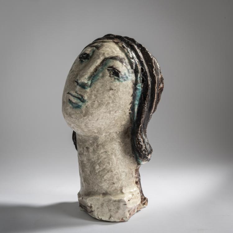 Bild 2 zu Objekt, 'Head', 1927, Max Laeuger, L&auml;uger, Max, Karlsruhe, 156D 785