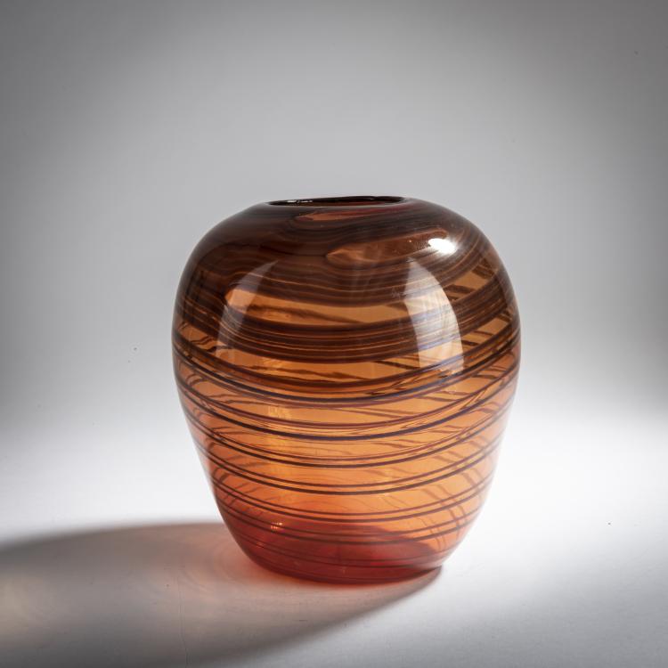 Hauptbild zu Objekt, &lsquo;A fili&rsquo; vase, 1961-62, Thomas Stearns, Venini & C., Murano, 158C 847